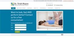 Desktop Screenshot of drtrishmoore.com