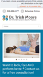 Mobile Screenshot of drtrishmoore.com